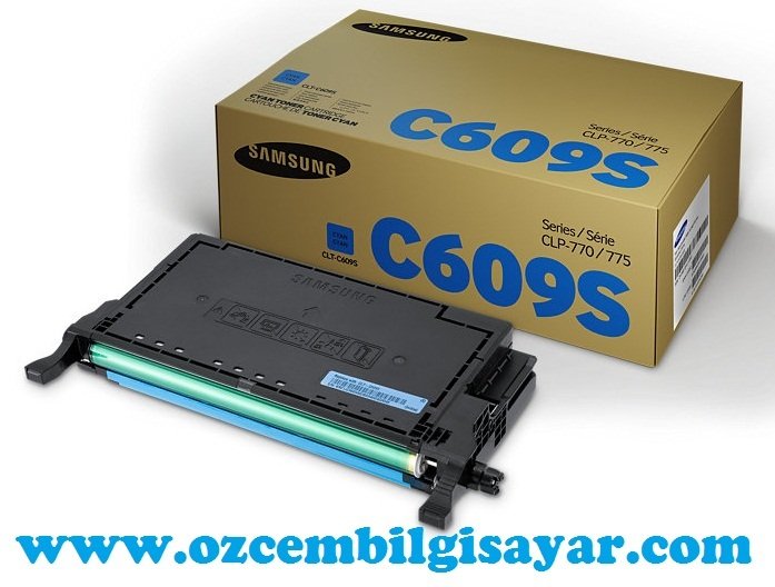 Samsung CLP-770/CLP-775 (CLT-C609S) Orjinal Mavi (Cyan) Toner