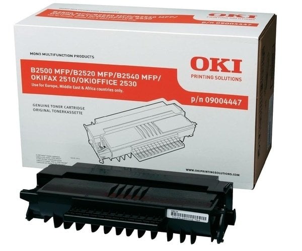 OKI B2500-B2520-B2540-B2550-OKI FAX 2510-OKI FAX 2530 (p-n 09004447) Orjinal Siyah Toner
