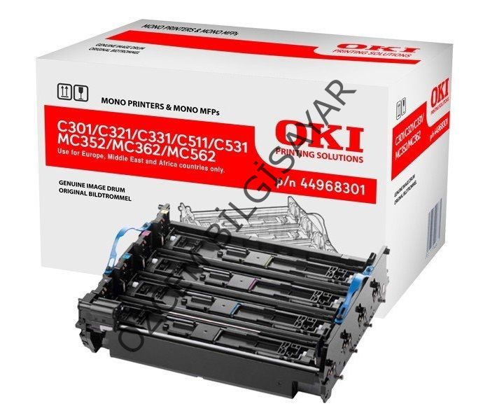 OKİ C301-C321-C331-C332-C511-C531-MC332-MC342-MC352-MC362-MC363-MC363 (p/n 44968301) Orjinal Drum