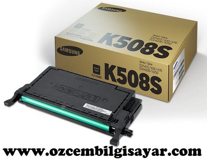 Samsung CLP-615/CLP-620/CLP-670/CLX-6220/CLX-6250 (CLT-K508S) Orjinal Siyah Toner