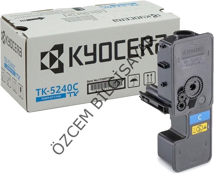 Kyocera TK-5240C (M5521-P5021) Orjinal Mavi Toner