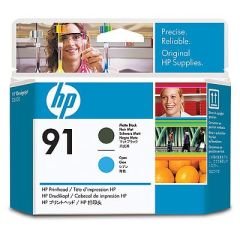 HP 91 (C9460A) Orjinal Mat Siyah ve Mavi Baskı Kafası