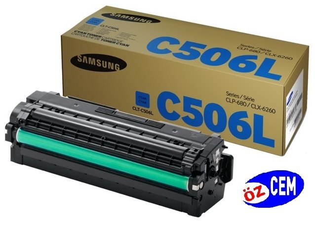 Boş Samsung CLP-680/CLX-6260 (CLT-C506L) Mavi Toner Satış