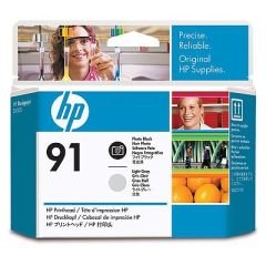 HP 91 (C9463A) Orjinal Siyah Fotoğraf ve Açık Gri Baskı Kafası