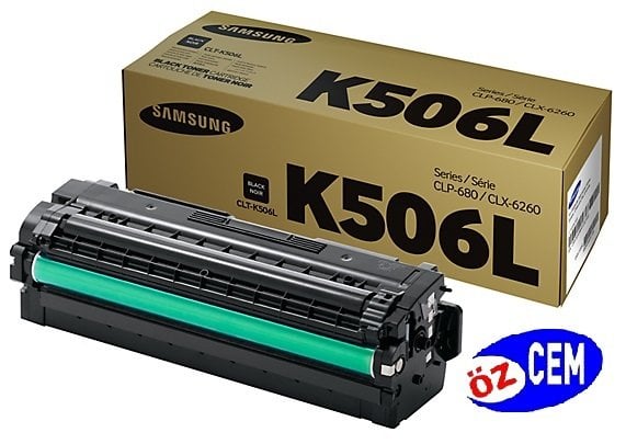 Samsung CLP-680/CLX-6260 (CLT-K506L) Orjinal Siyah (Black) Toner