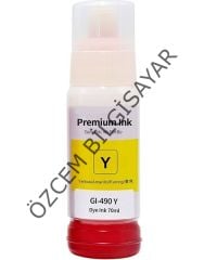 Canon GI-490Y (G1400-G1410-G1411-G2400-G2410-G2411-G3400-G3410-G3411-G4400-G4410-G4411) Muadil Sarı Kartuşu