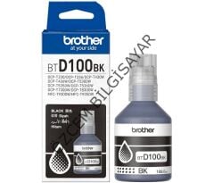 Brother BTD100BK (DCP-T230/DCP-T236/DCP-T430/DCP-T436/DCP-T530/DCP-T535/DCP-T536/DCP-T730/DCP-T830/MFC-T930/MFC-T935) Orjinal Siyah Murekkep