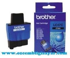 Brother LC47C Orjinal Mavi (Cyan) İnkJet Mürekkep Kartuş