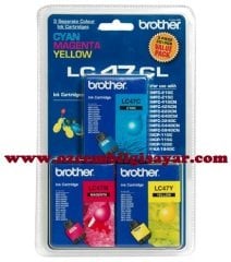 Brother LC47C/M/Y Orjinal Kartuş (Valuepack)