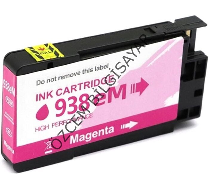 HP 938e-4S6Y0PE (Pro 9110/Pro 9117/Pro 9120/Pro 9122/Pro 9125/Pro 9730/Pro 9132/Pro 9135/Pro 9720/Pro 9730) Uyumlu Kırmızı Kartuşu