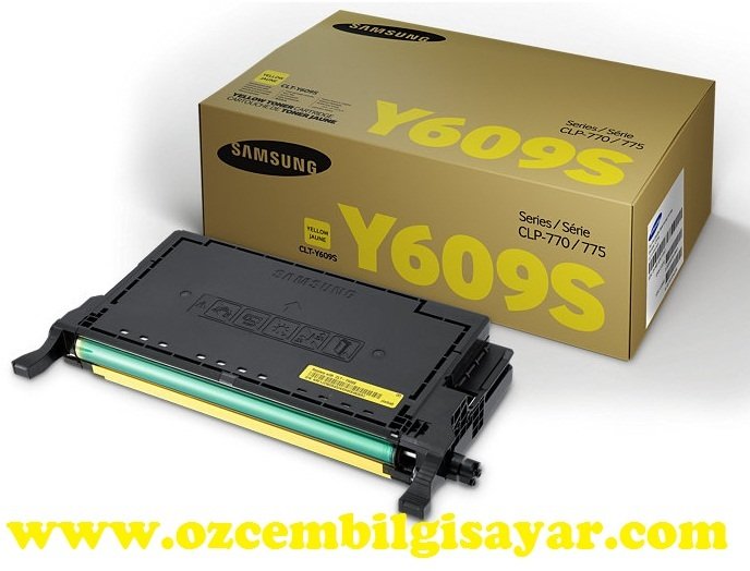 Samsung CLP-770/CLP-775 (CLT-Y609S) Orjinal Sarı (Yellow) Toner