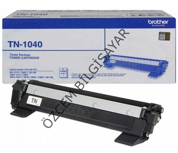 Boş Brother TN-1040 (HL-1111/TN-1201/HL-1211/DCP-1511/DCP-1601/MFC-1811/MFC-1815/MFC-1901/MFC-1905/MFC-1911) Siyah Toner Satış
