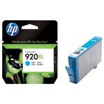 HP 920XL (CD972AE) Orjinal Mavi (Cyan) İnkJet Mürekkep Kartuşu
