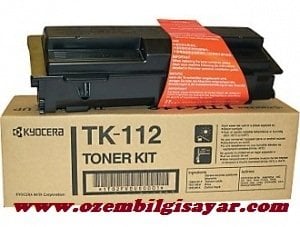 Kyocera Mita TK-112 (FS-720/FS-820/FS-920/FS-1016/FS-1116) Orjinal Siyah (Black) LaserJet Toner