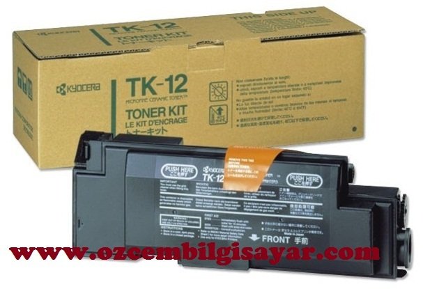 Kyocera Mita TK-12 (FS-1550/FS-1600/FS-3400/FS-3600/FS-6500) Orjinal Siyah (Black) Toner