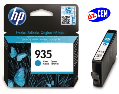 HP 935 (C2P20AE) Orjinal Mavi (Cyan) İnkJet Mürekkep Kartuşu