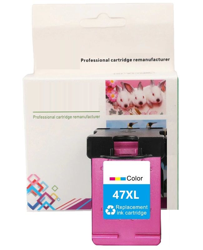 HP 47-6ZD61AE (ADVANTAGE ULTRA 4825-4826-4828-4829-4877) Muadil Renkli Kartuşu