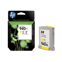 HP 940XL (C4909AE) Orjinal Sarı (Yellow) İnkJet Mürekkep Kartuşu