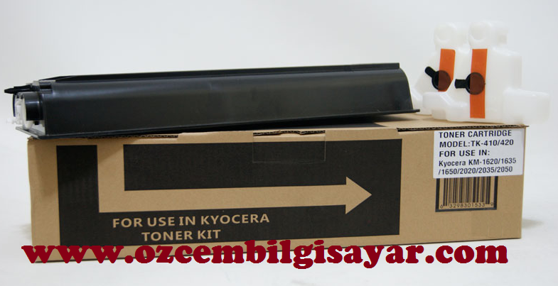 Muadil Kyocera Mita TK-410 (KM-1620/KM-1635/KM-1650/KM-2020/KM-2035/KM-2050) Siyah Toner
