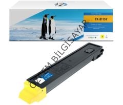 Kyocera TK-8115Y (M8124-M8130) Muadil Sarı Toner