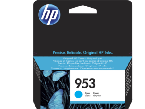HP 953-F6U12AE (OfficeJet Pro 7720-7730-7740-8210-8218-8710-8715-8718-8720-8725-8730-8740) Orjinal Mavi Kartuşu