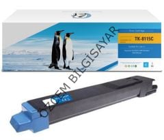Kyocera TK-8115C (M8124-M8130) Muadil Mavi Toner