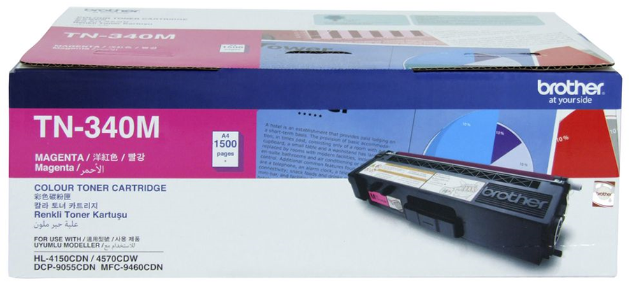 Brother TN-340M Orjinal Kırmızı (Magenta) LaserJet Toner