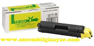 Kyocera Mita TK-590Y Orjinal Sarı (Yellow) Toner