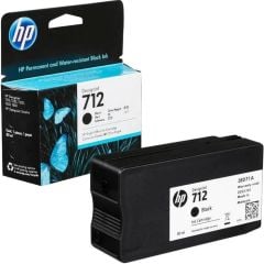 HP 712-3ED71A (T210-T230-T250-T630-T650) Orjinal Siyah Kartuşu (80ml)
