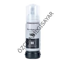EPSON 108/C13T09C14A (ET-18100/L18050/L8050) Muadil Siyah EcoTank Kartuşu (127 ml)