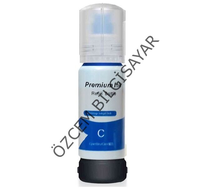 Epson 112/C13T06C24A (L5150/L5160/L6460/L6490/L6550/L6570/L6580/L11160/L15150/L15160/L15180/M15180) Muadil Mavi EcoTank Kartuşu (70 ml)