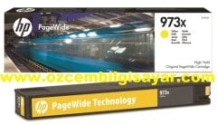 HP 973X (F6T83AE) Orjinal Sarı (Yellow) İnkJet Mürekkep Kartuşu