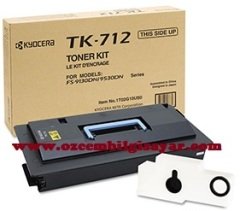 Kyocera Mita TK-712 (FS-9130/FS-9530) Orjinal Siyah (Black) Toner