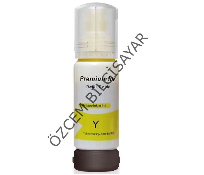 Epson 112/C13T06C44A (L5150/L5160/L6460/L6490/L6550/L6570/L6580/L11160/L15150/L15160/L15180/M15180) Muadil Sarı EcoTank Kartuşu (70 ml)