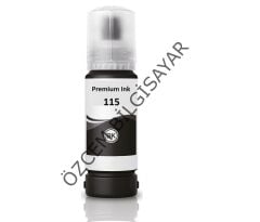 Epson 115/C13T07C14A (L8160/L8180) Muadil Siyah EcoTank Kartuşu (70 ml)
