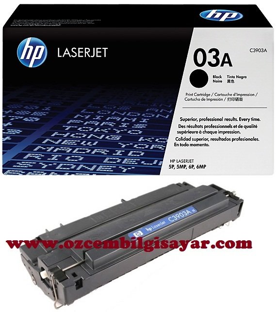 HP C3903A (03A) Orjinal Siyah (Black) LaserJet Toner