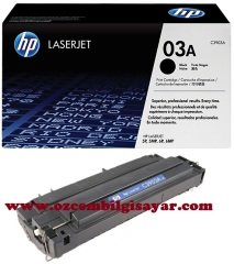 HP C3903A (03A) Orjinal Siyah (Black) LaserJet Toner