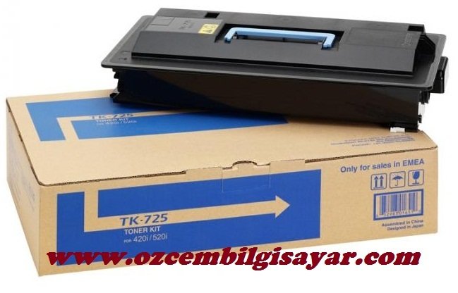 Kyocera Mita TK-725 (TASKalfa 420i/TASKalfa 520i) Orjinal Siyah (Black) Toner