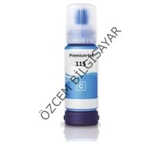 Epson 115/C13T07D24A (L8160/L8180) Muadil Mavi EcoTank Kartuşu (70 ml)