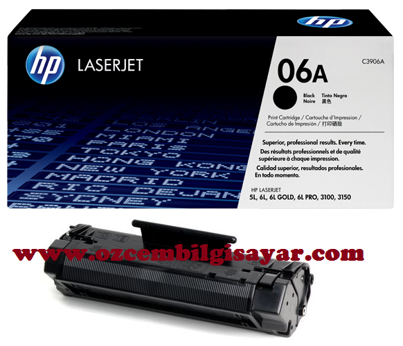 HP C3906A (06A) Orjinal Siyah LaserJet Toner