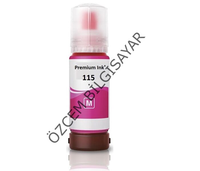 Epson 115/C13T07D34A (L8160/L8180) Muadil Kırmızı EcoTank Kartuşu (70 ml)