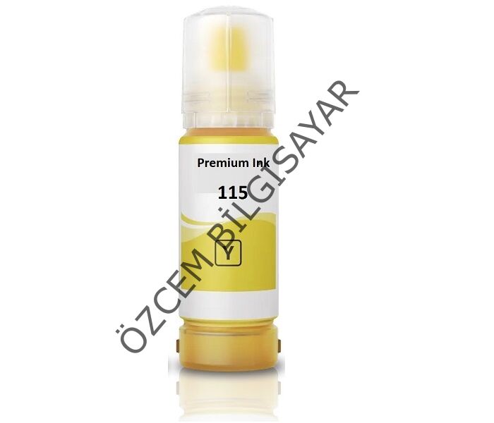 Epson 115/C13T07D44A (L8160/L8180) Muadil Sarı EcoTank Kartuşu (70 ml)
