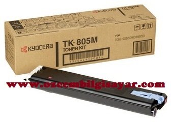 Kyocera Mita TK-805M (KM-850) Orjinal Kırmızı (Magenta) Toner
