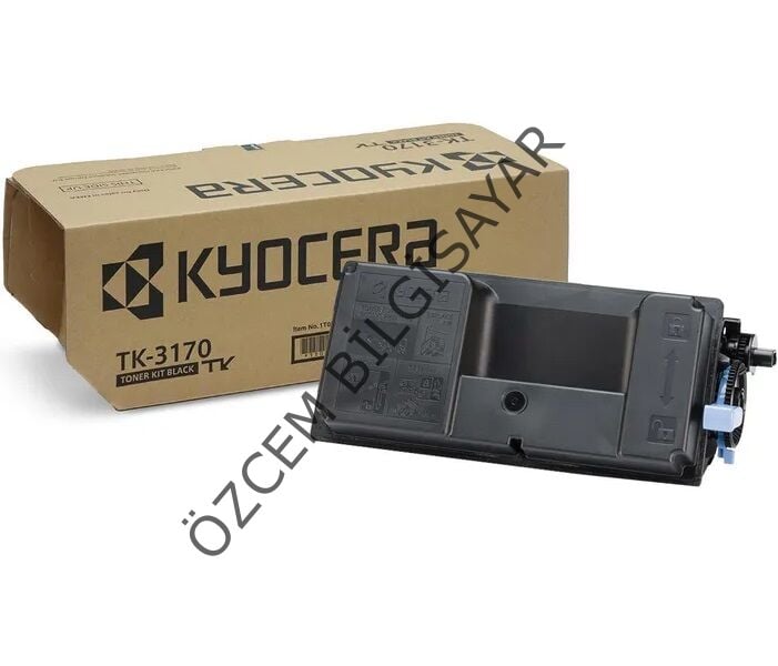 Kyocera TK-3170 (ECOSYS P3050/P3055/P3060/P3150/P3155/P3260/M3860) Orjinal Siyah Toner