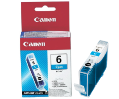 Canon BCI-6C (BJC 8200-İ865-i900-İ905D-İ950-İ965-İ990-İ9100-İ9950-İP4000-İP5000-İP6000D-İP8500-MP750-MP760-MP780-S800-S820-S830-S900-S9000) Orjinal Mavi Kartuşu