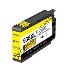 HP 938XL-4S6Y1PE (Pro 9110/Pro 9117/Pro 9120/Pro 9122/Pro 9125/Pro 9730/Pro 9132/Pro 9135/Pro 9720/Pro 9730) Uyumlu Sarı Kartuşu