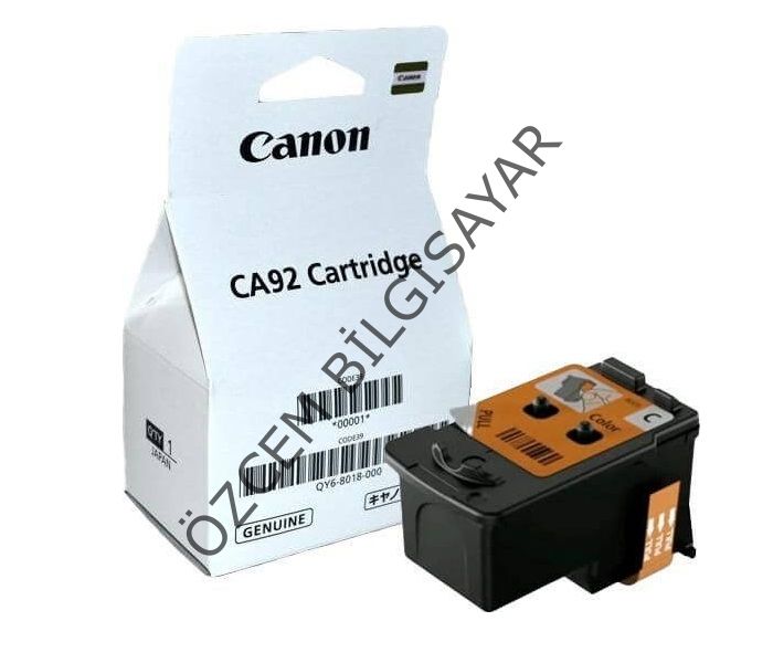 Canon CA92 (QY6-8018-000) (G1400-G1410-G1411-G2400-G2410-G2411-G3400-G3410-G3411-G4400-G4410-G4411) Orjinal Renkli Baskı Kafası