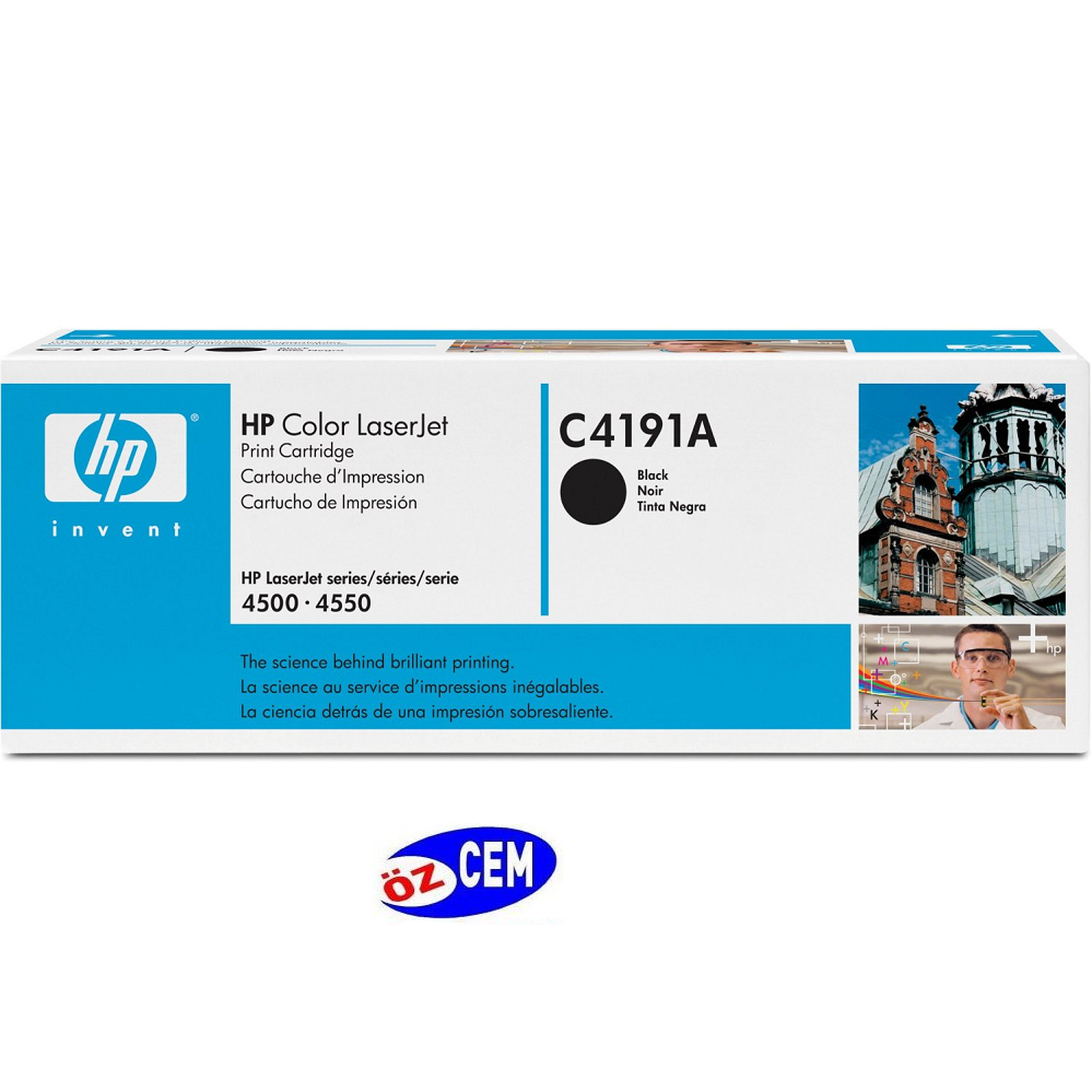HP C4191A (640A)  Orjinal Siyah (Black) LaserJet Toner