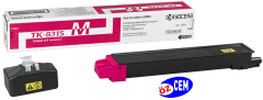 Kyocera Mita TK-8315M (TASKalfa 2550) Orjinal Kırmızı (Magenta) LaserJet Toner