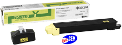 Kyocera Mita TK-8315Y (TASKalfa 2550) Orjinal Sarı (Yellow) LaserJet Toner